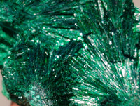 Natural Silky Malachite Specimens x 3 From Kasompe, Congo