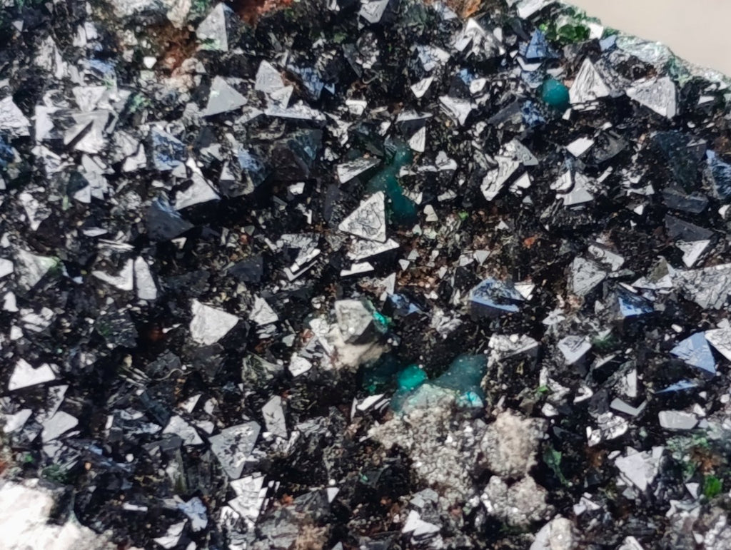 Natural Libethenite Crystals On Dolomite Matrix Specimens x 5 From Shituru, Congo