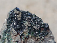 Natural Libethenite Crystals On Dolomite Matrix Specimens x 5 From Shituru, Congo