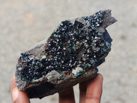 Natural Libethenite Crystals On Dolomite Matrix Specimens x 5 From Shituru, Congo