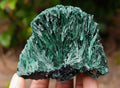 Natural Silky Malachite Specimens x 2 From Kasompe, Congo