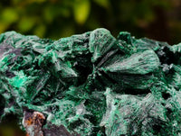 Natural Silky Malachite Specimens x 2 From Kasompe, Congo