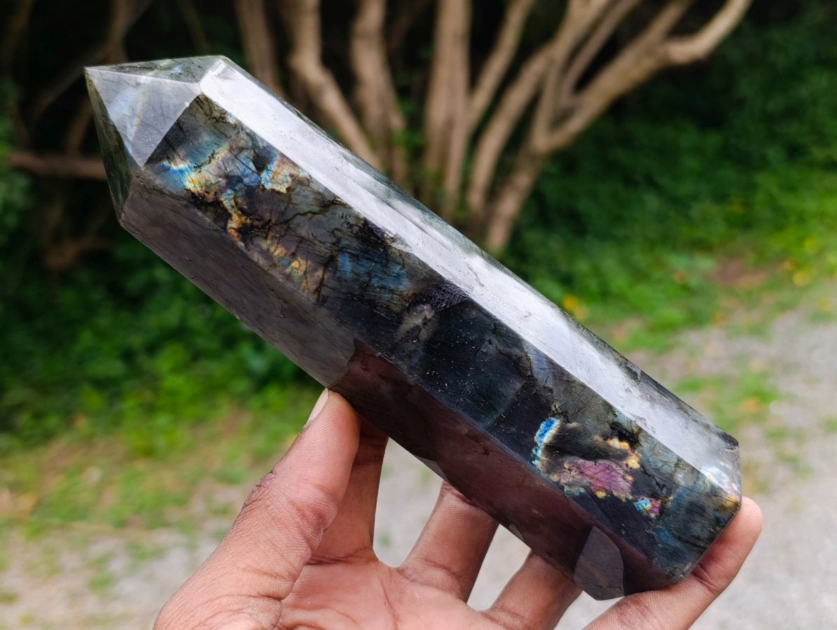 Polished Labradorite Display Crystals x 2 From Madagascar