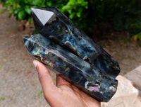 Polished Labradorite Display Crystals x 2 From Madagascar