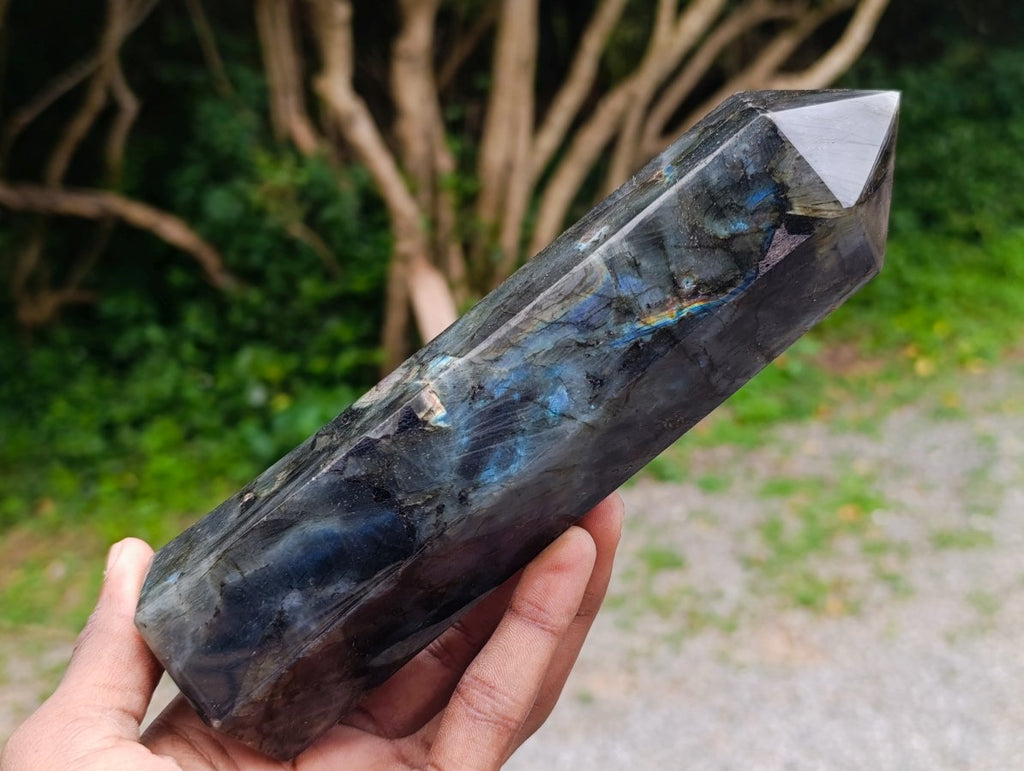 Polished Labradorite Display Crystals x 2 From Madagascar