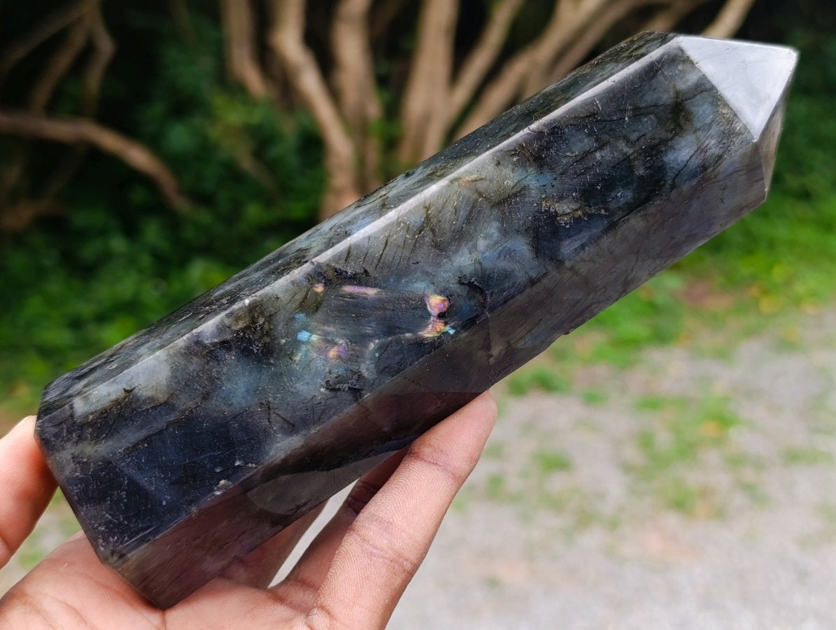 Polished Labradorite Display Crystals x 2 From Madagascar