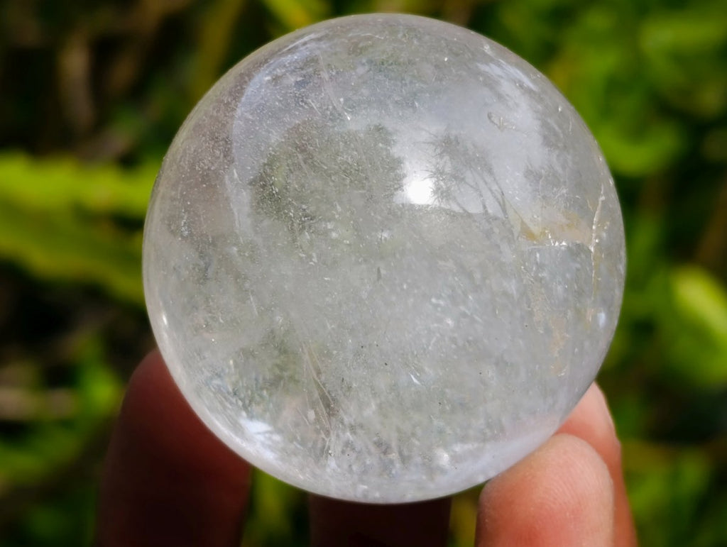 Polished Mixed Quartz Crystal Spheres x 12 From Madagascar