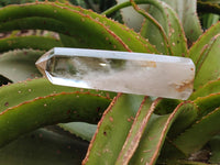 Polished Wispy Phantom Smokey Quartz Crystals x 6 From Madagascar