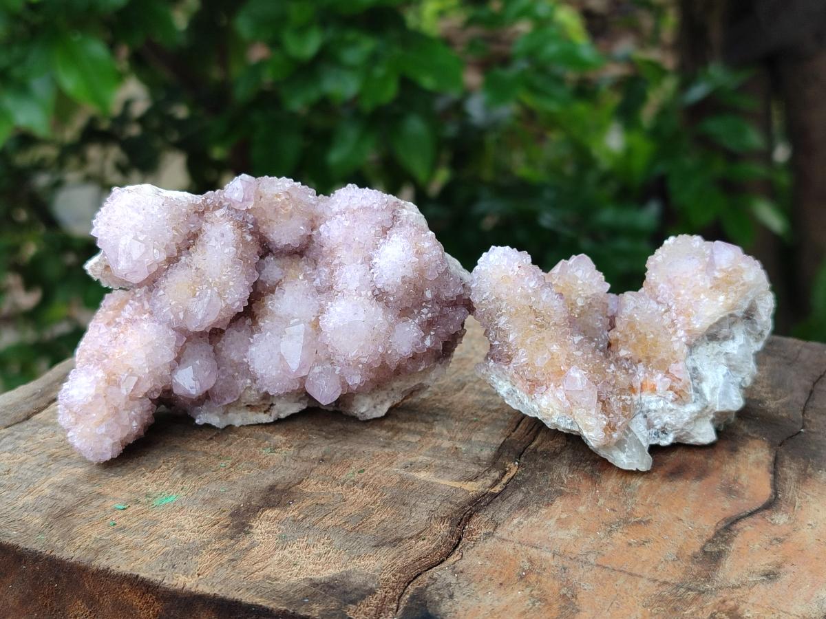 Natural Amethyst Spirit Clusters x 6 From Boekenhouthoek, South Africa