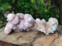Natural Amethyst Spirit Clusters x 6 From Boekenhouthoek, South Africa