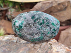 Polished Emerald Mica 'Mutokolite' Free Forms x 6 From Mutoko, Zimbabwe