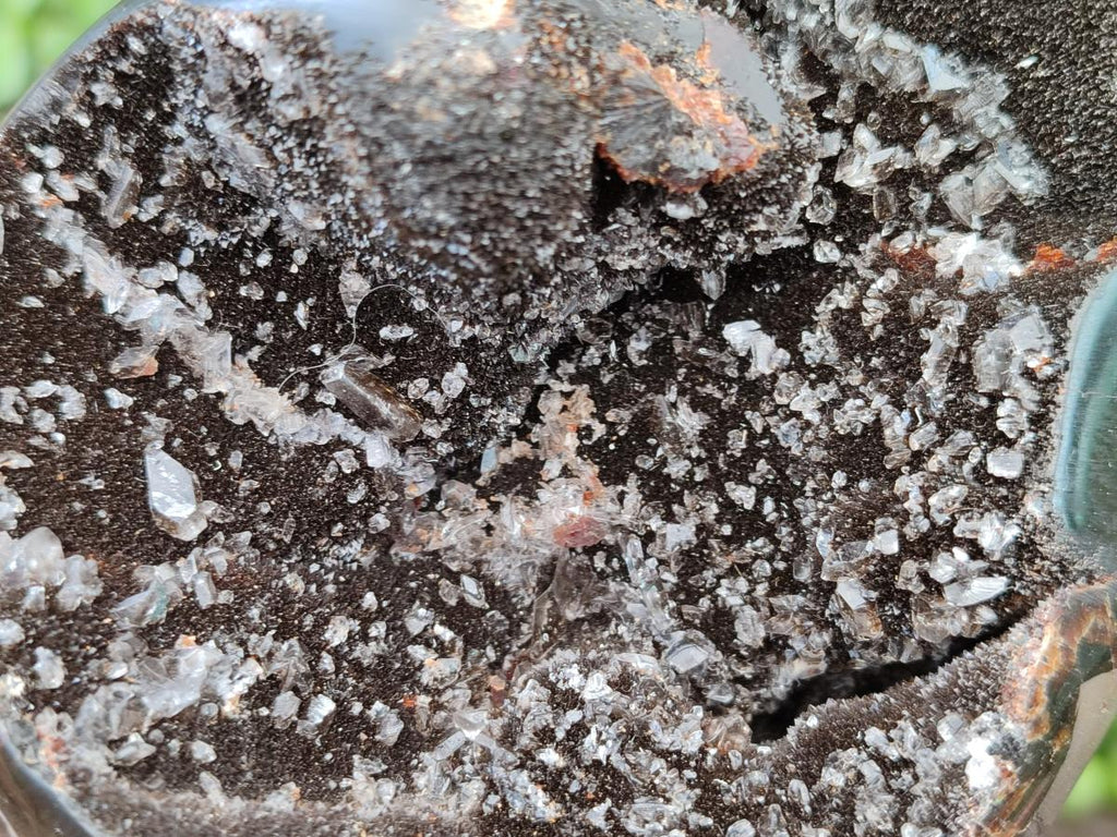 Polished Large Septerye Sauvage "Dragons Egg" Geode x 1 From Mahajanga, Madagascar