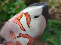 Polished Polychrome Jasper Flames x 6 From NW Coast, Madagascar