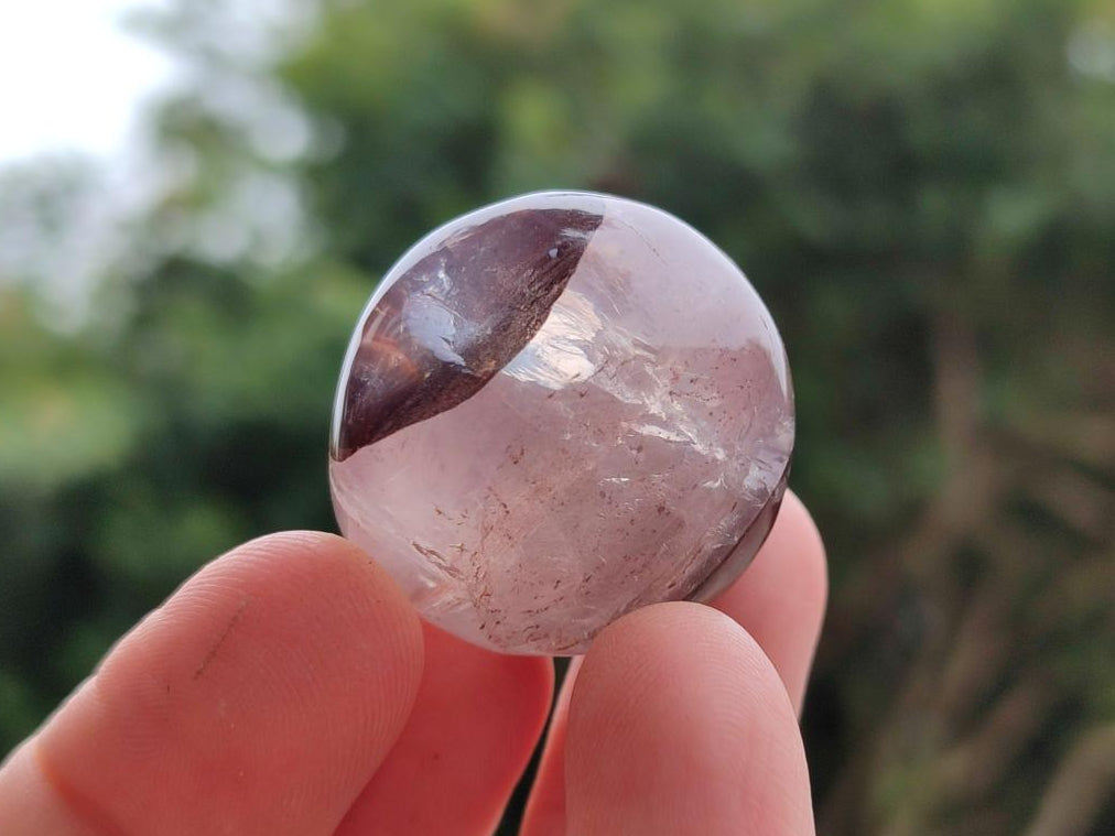 Polished Rounded Mini Red Hematoid Quartz Free Forms x 35 From Ambatondrazaka, Madagascar