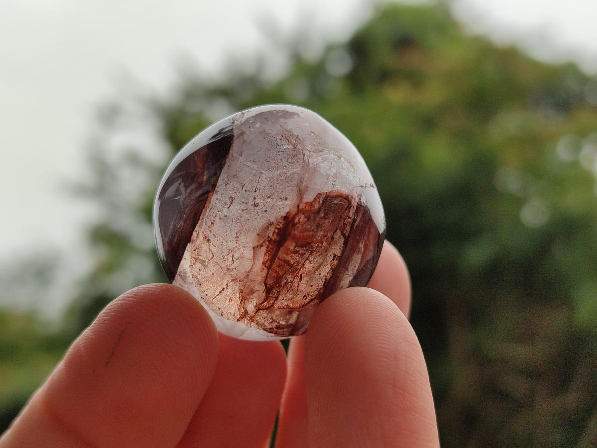 Polished Rounded Mini Red Hematoid Quartz Free Forms x 35 From Ambatondrazaka, Madagascar - Toprock Gemstones and Minerals 