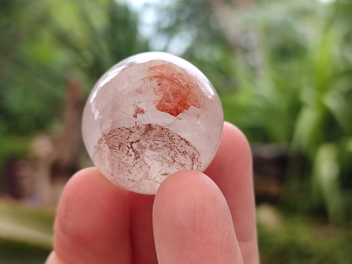 Polished Rounded Mini Red Hematoid Quartz Free Forms x 35 From Ambatondrazaka, Madagascar - Toprock Gemstones and Minerals 