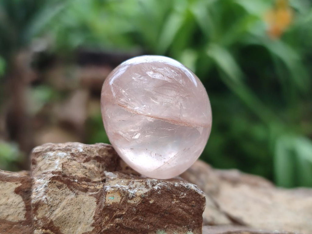 Polished Rounded Mini Red Hematoid Quartz Free Forms x 35 From Ambatondrazaka, Madagascar - Toprock Gemstones and Minerals 