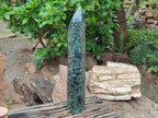 Polished Extra Long Stromatolite Display Tower x 1 From Katsepy, Madagascar