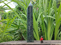 Polished Extra Long Stromatolite Display Tower x 1 From Katsepy, Madagascar