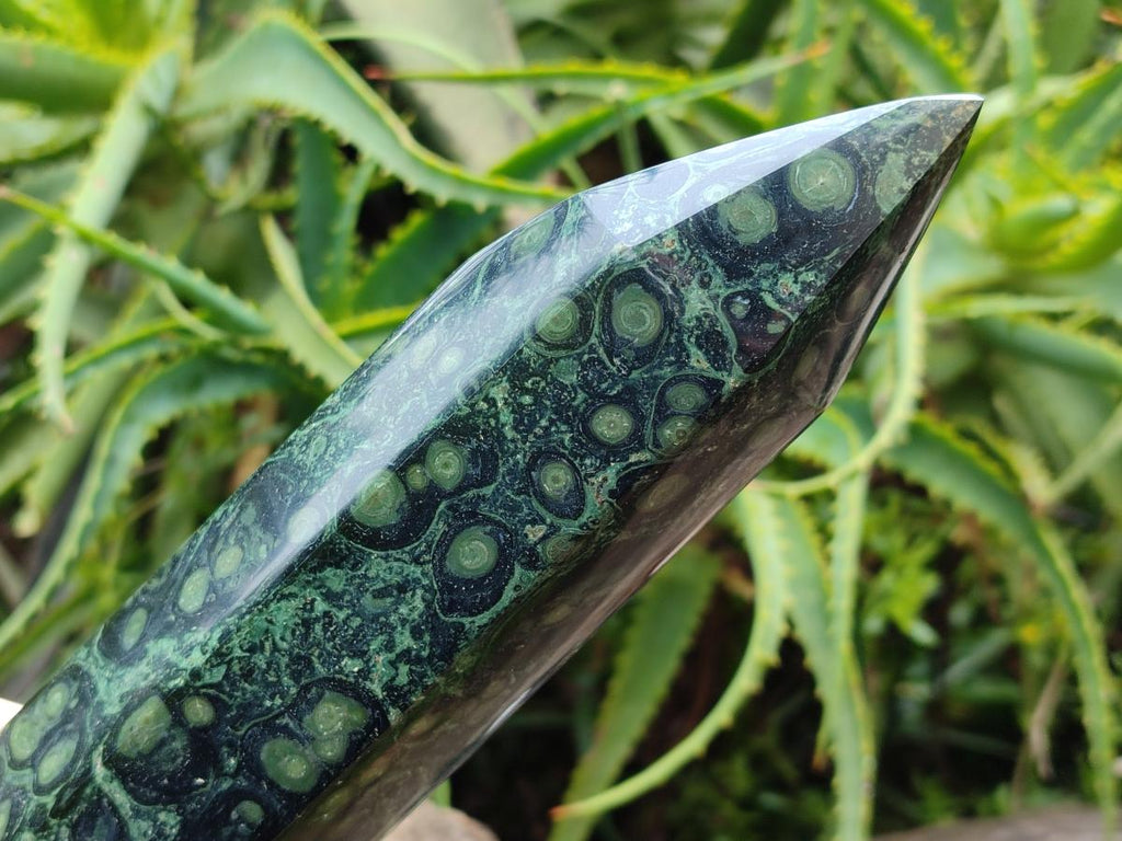 Polished Extra Long Stromatolite Display Tower x 1 From Katsepy, Madagascar