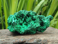 Natural Silky Malachite Specimens x 3 From Kasompe, Congo