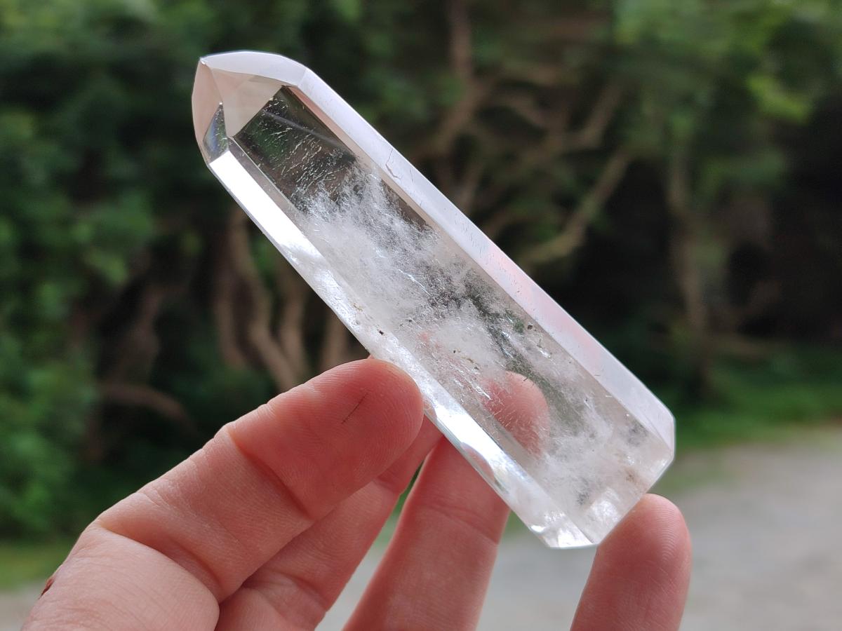 Polished Phantom Smokey Quartz Crystals x 13 From Madagascar