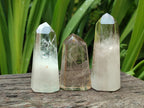 Polished Phantom Smokey Quartz Crystals x 13 From Madagascar