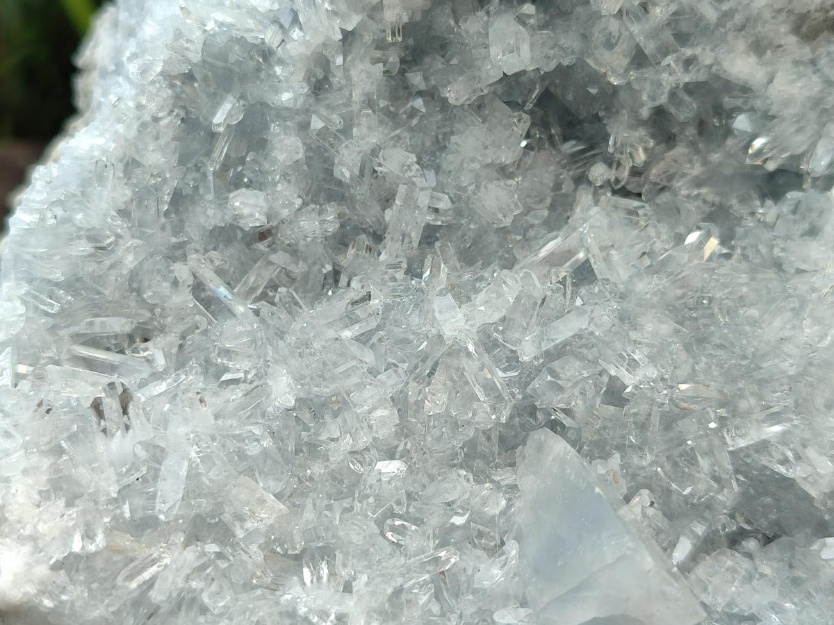 Natural Acicular Ice Blue Celestite Specimen x 1 From Sakoany, Madagascar