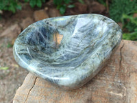 Polished Labradorite Bowls x 2 From Madagascar