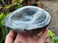 Polished Labradorite Bowls x 2 From Madagascar