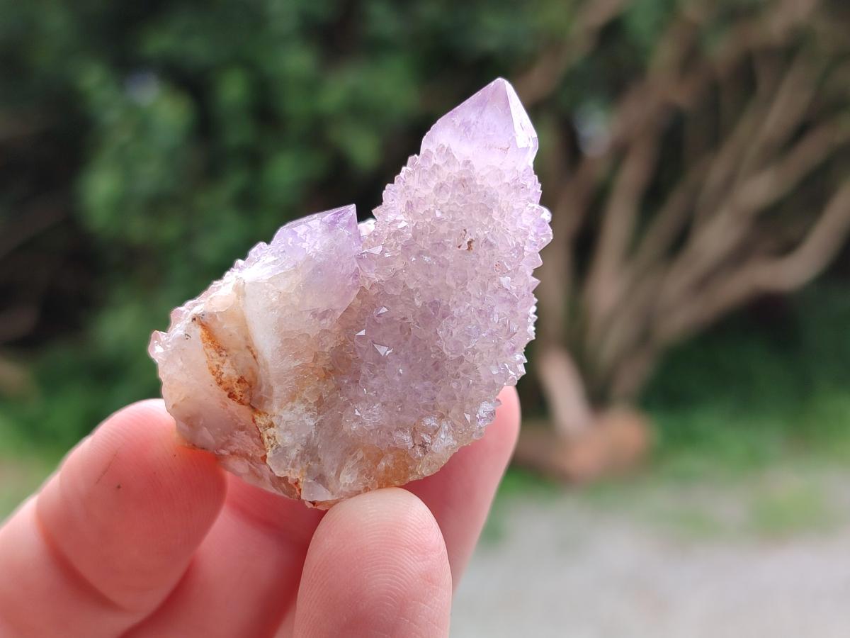 Natural Amethyst And Ametrine Spirit Clusters x 35 From Boekenhouthoek, South Africa