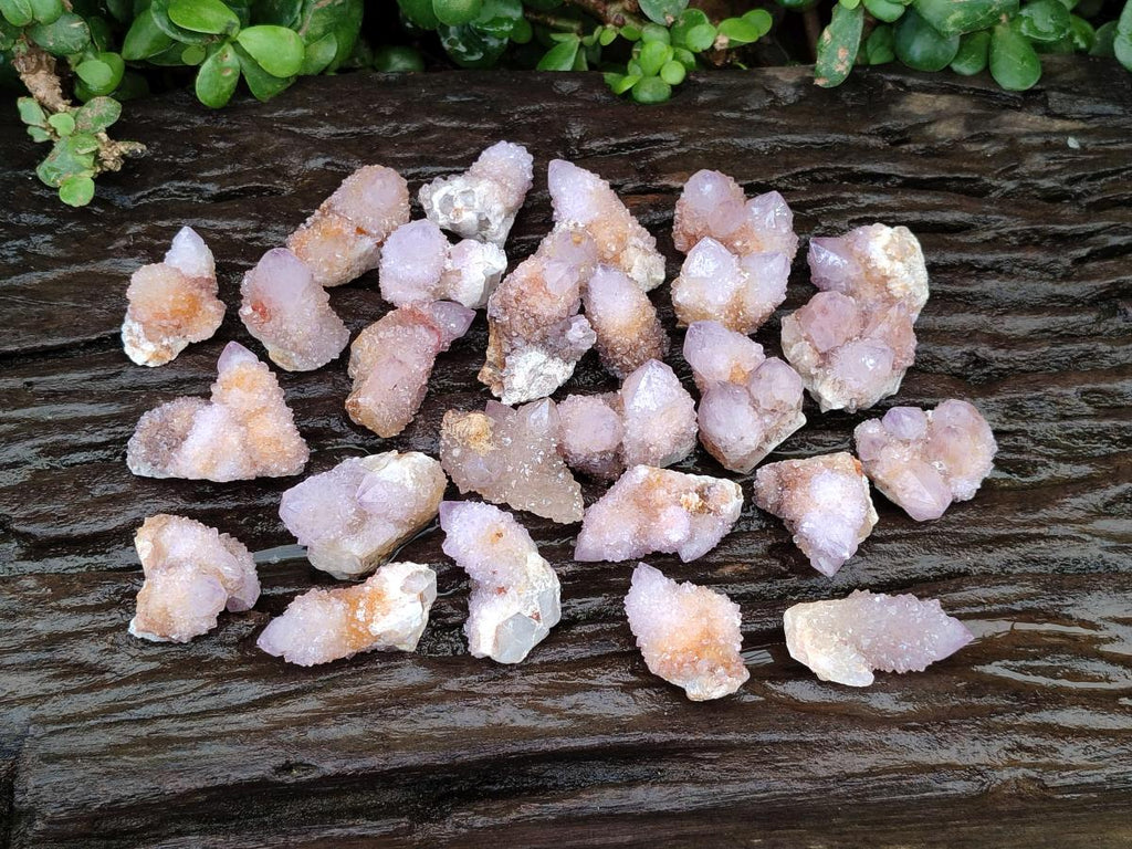 Natural Amethyst And Ametrine Spirit Clusters x 35 From Boekenhouthoek, South Africa