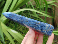 Polished Sodalite Display Crystals x 4 From Kunene River, Namibia