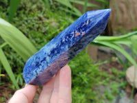 Polished Sodalite Display Crystals x 4 From Kunene River, Namibia