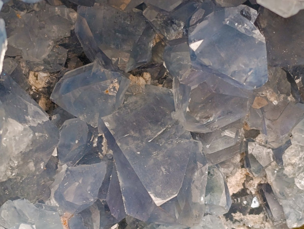 Natural XL Blue Celestite Geode Specimen x 1 From Sakoany, Madagascar