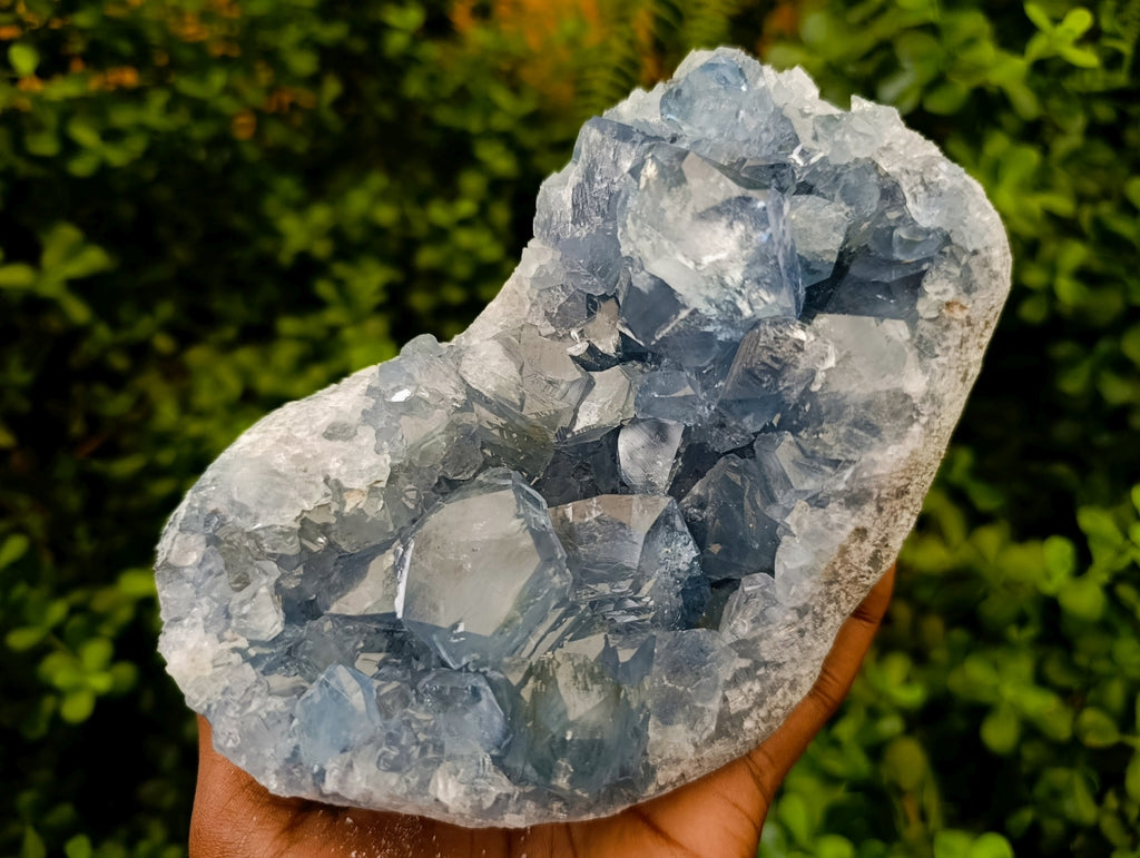 Natural Large Blue Celestite Specimen x 1 From Sakoany, Madagascar
