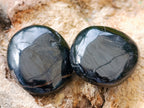 Polished Mini Black Tourmaline Free Forms x 35 From Madagascar