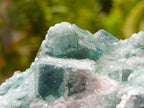 Natural Cubic Green Fluorite Cluster Specimens x 3 From Mandrosonoro, Madagascar