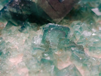 Natural Cubic Green Fluorite Cluster Specimens x 3 From Mandrosonoro, Madagascar