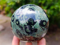 Polished Stromatolite Spheres x 3 From Katsepy, Madagascar