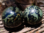 Polished Stromatolite Spheres x 3 From Katsepy, Madagascar