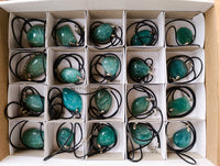 Hand Made Amazonite Mixed Shaped Pendants x 20 From Madagascar