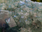 Natural Cubic Green Fluorite Cluster Specimens x 2 From Mandrosonoro, Madagascar