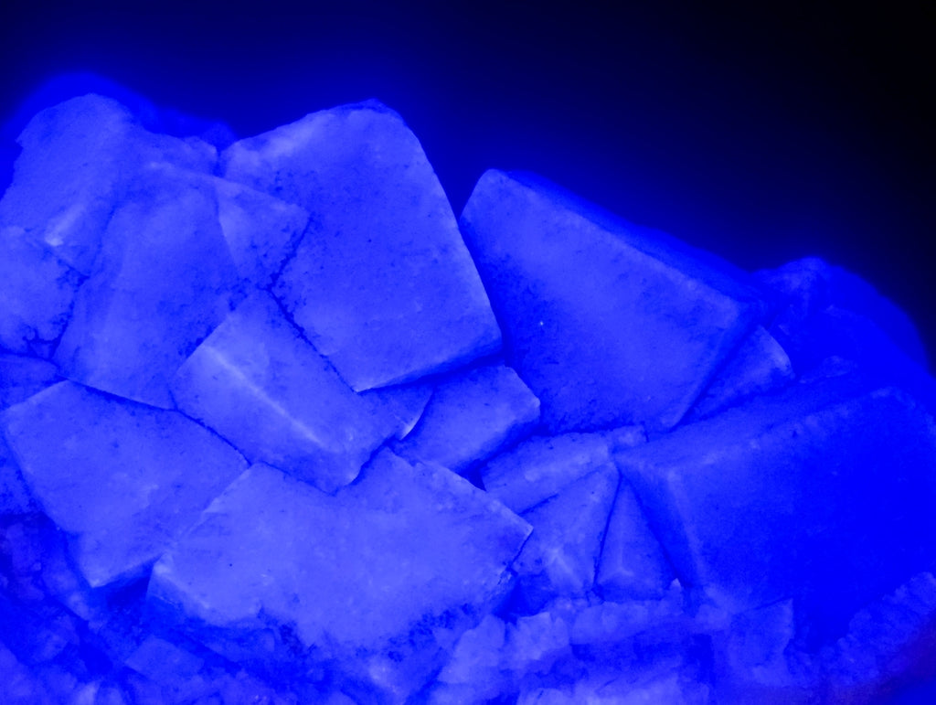 Natural Cubic Green Fluorite Cluster Specimens x 2 From Mandrosonoro, Madagascar