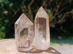 Polished Quartz Crystals With Inclusions x 12 From Madagascar