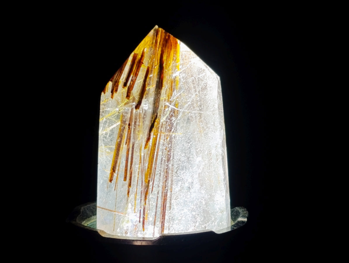 Polished Quartz Crystals With Inclusions x 12 From Madagascar