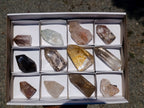 Polished Quartz Crystals With Inclusions x 12 From Madagascar