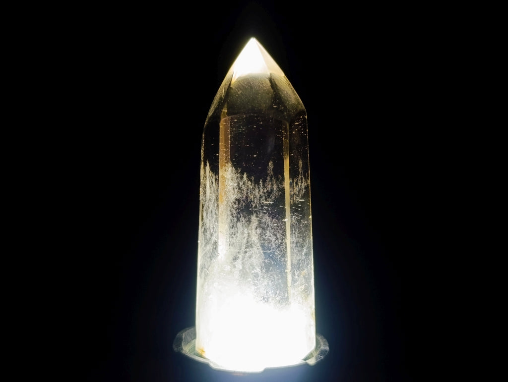 Polished Quartz Crystals With Inclusions x 12 From Madagascar