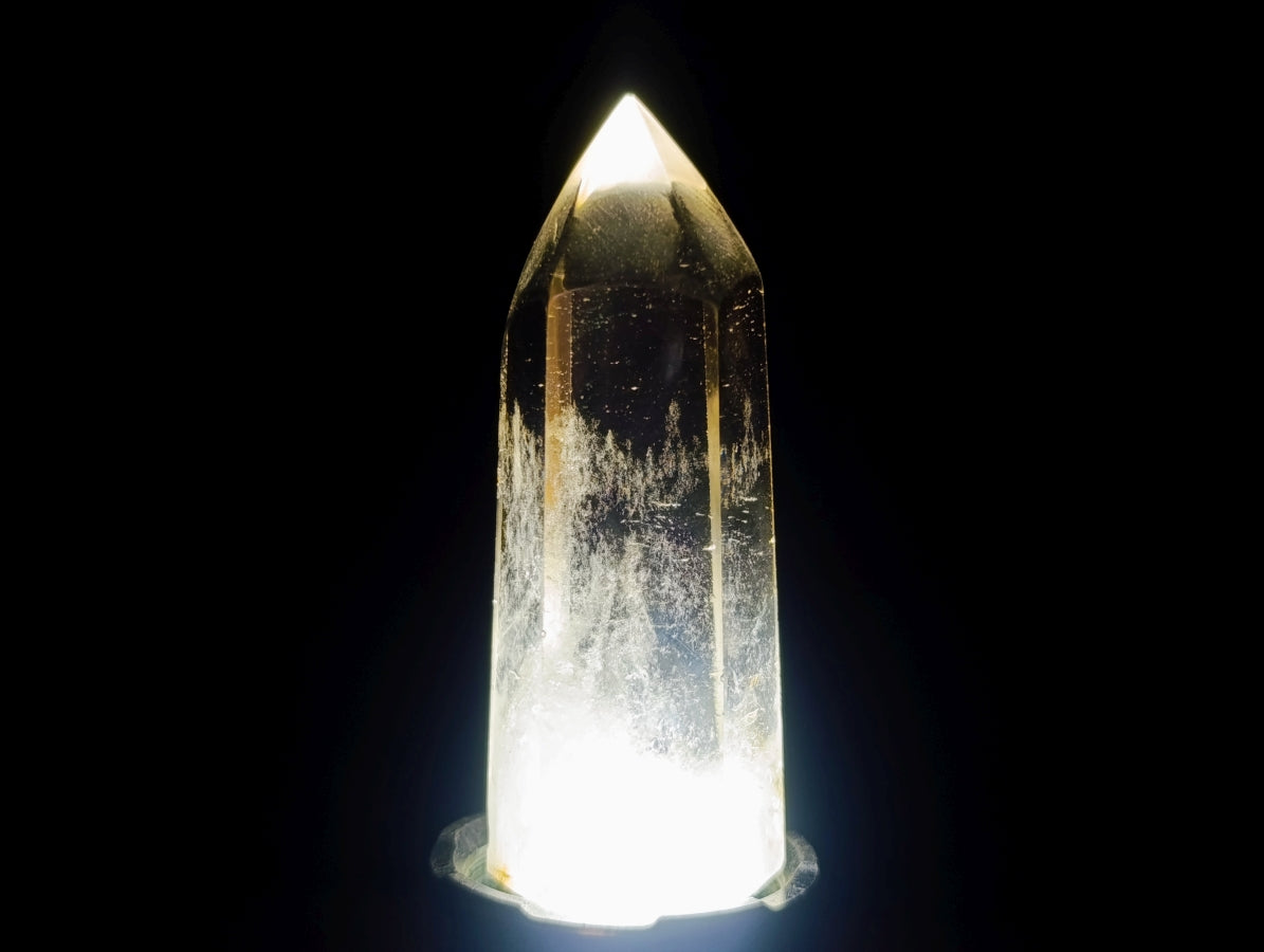 Polished Quartz Crystals With Inclusions x 12 From Madagascar