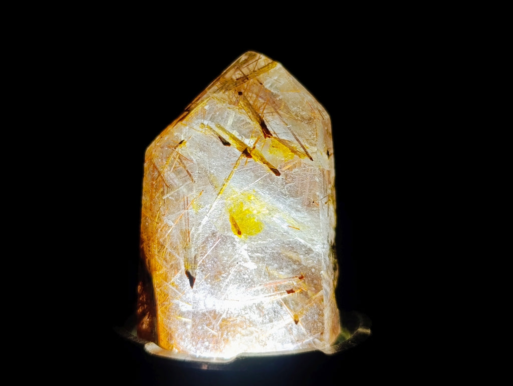 Polished Quartz Crystals With Inclusions x 12 From Madagascar